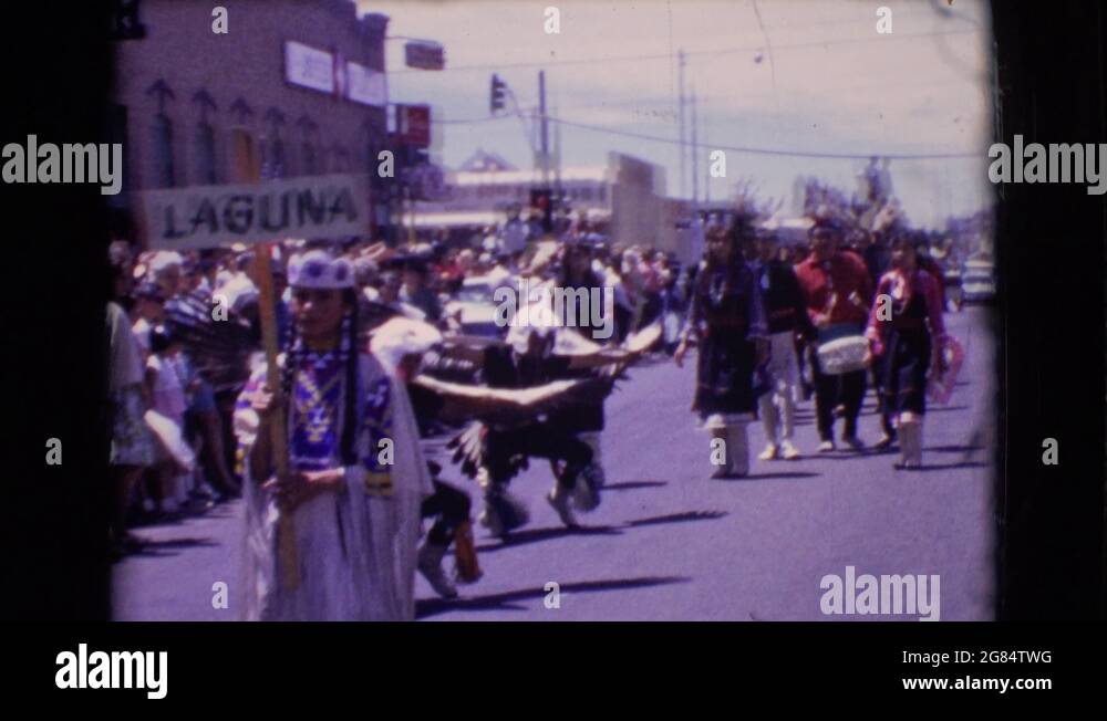 CLARKDALE ARIZONA1961 People At A Popular Street Party With Eagle