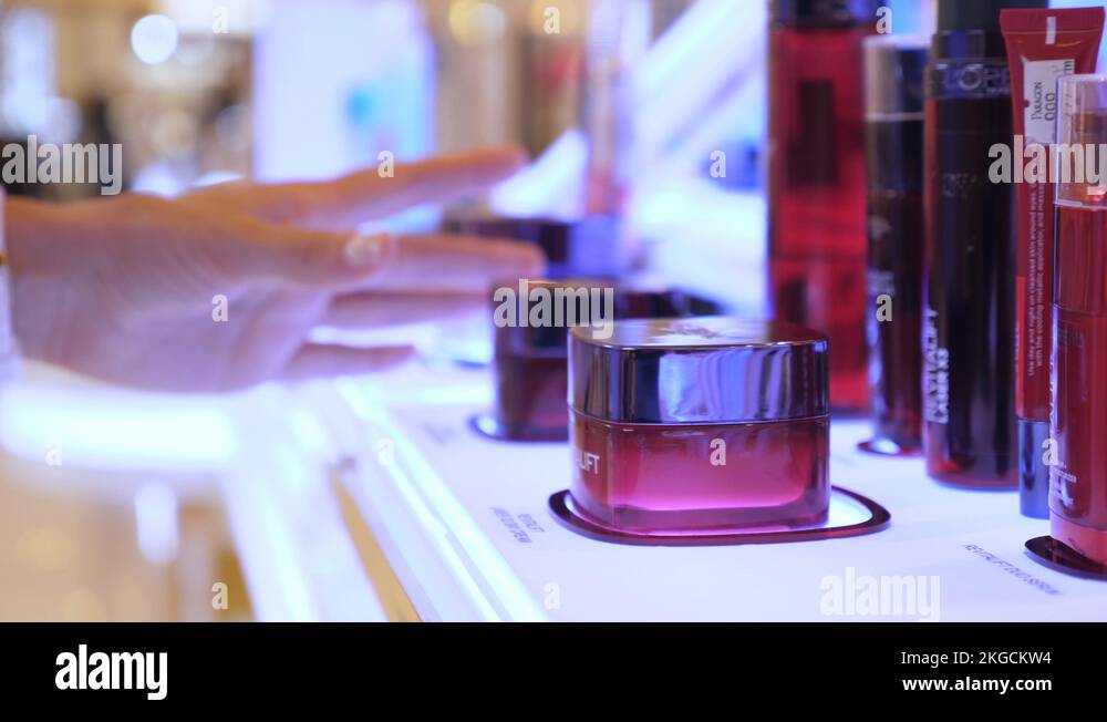 Woman buying beauty products Stock Videos & Footage HD and 4K Video