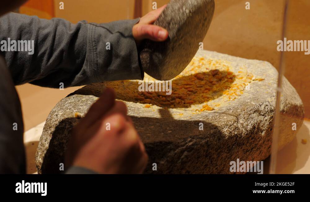 Grind corn into flour Stock Videos & Footage HD and 4K Video Clips