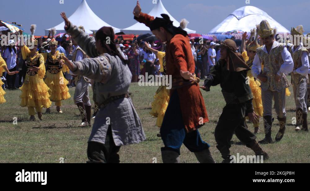 Kazakhstan traditional festivals Stock Videos & Footage - HD and 4K