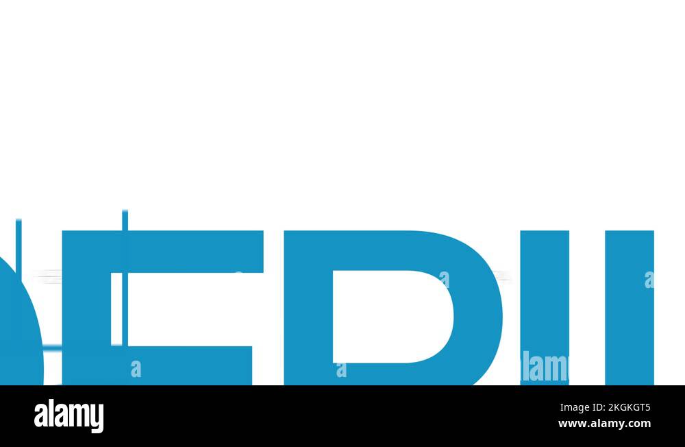 Depilation animated word cloud. typography Stock Video Footage