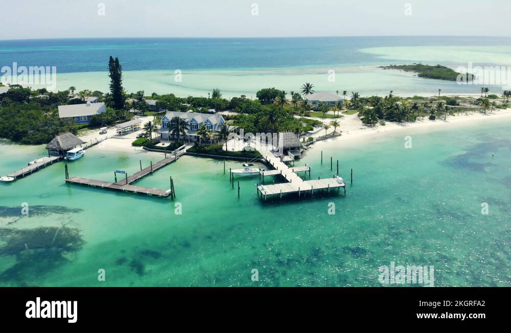 The Crystal Deep Water Cay, East End Grand Bahama, Bahamas Stock Video