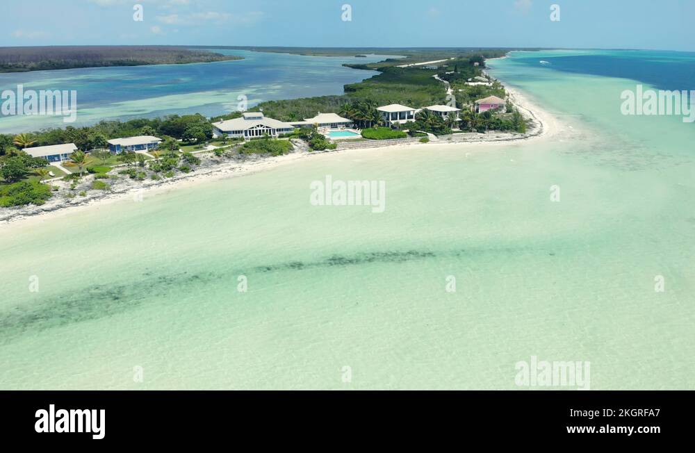 The Crystal Deep Water Cay, East End Grand Bahama, Bahamas Stock Video
