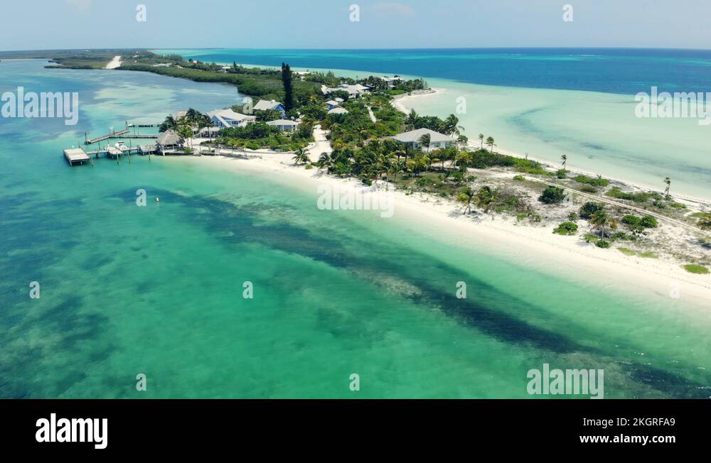 The Crystal Deep Water Cay, East End Grand Bahama, Bahamas Stock Video