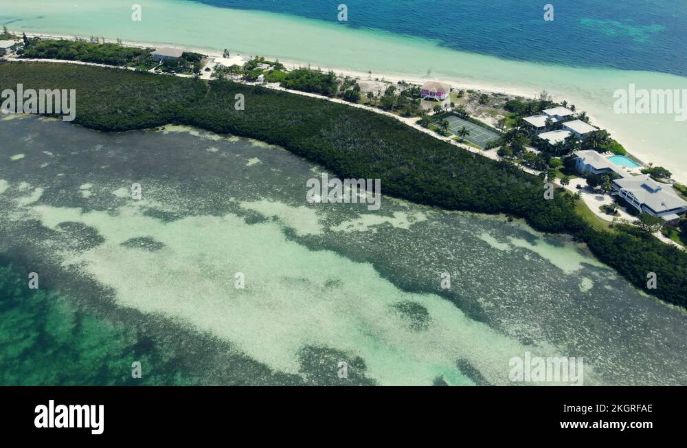 The Crystal Deep Water Cay, East End Grand Bahama, Bahamas Stock Video