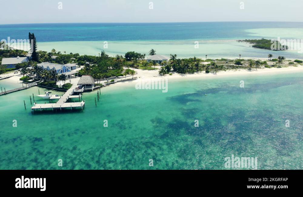 The Crystal Deep Water Cay, East End Grand Bahama, Bahamas Stock Video