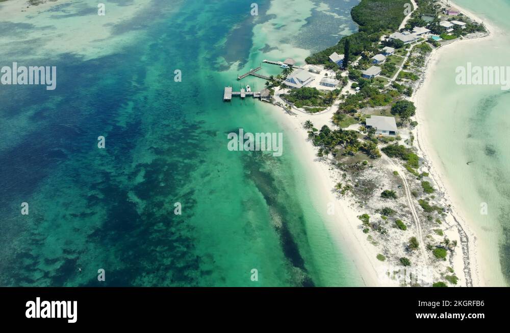 The Crystal Deep Water Cay, East End Grand Bahama, Bahamas Stock Video