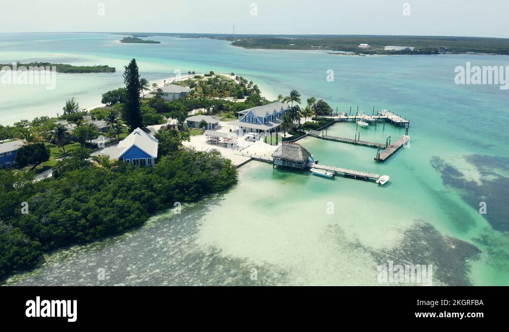 The Crystal Deep Water Cay, East End Grand Bahama, Bahamas Stock Video