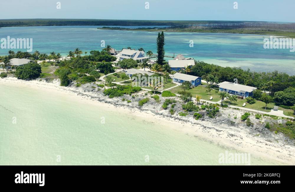 The Crystal Deep Water Cay, East End Grand Bahama, Bahamas Stock Video