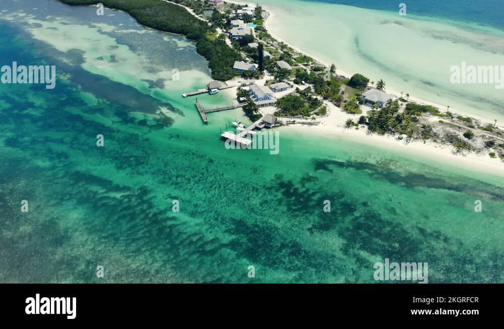 The Crystal Deep Water Cay, East End Grand Bahama, Bahamas Stock Video