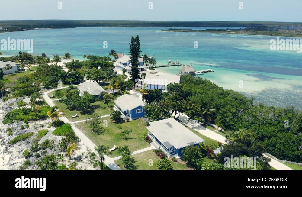 The Crystal Deep Water Cay, East End Grand Bahama, Bahamas Stock Video
