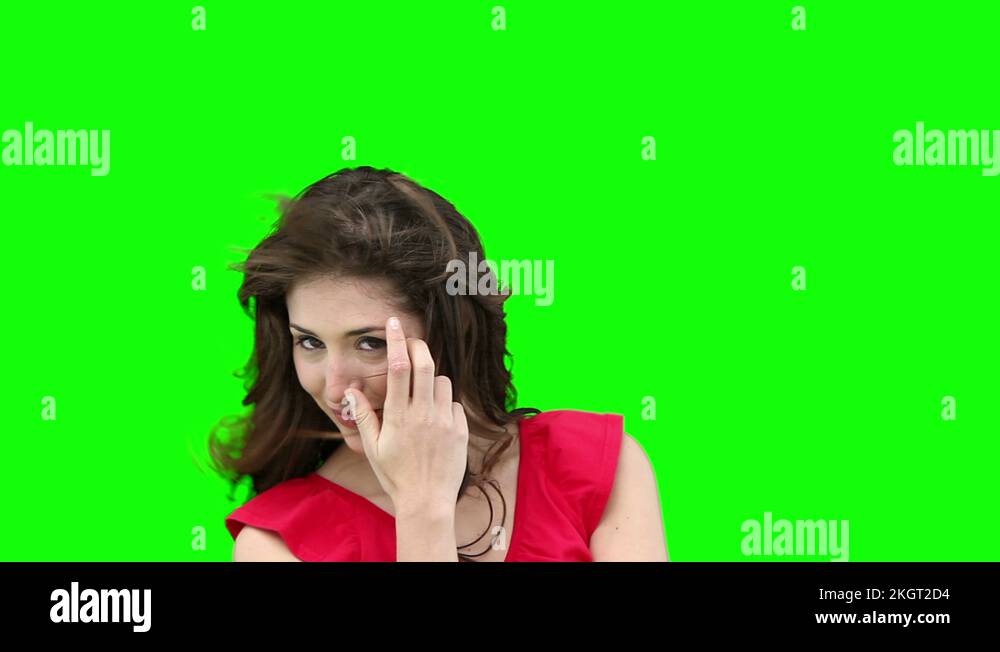 Woman wind blown hair Stock Videos & Footage HD and 4K Video Clips