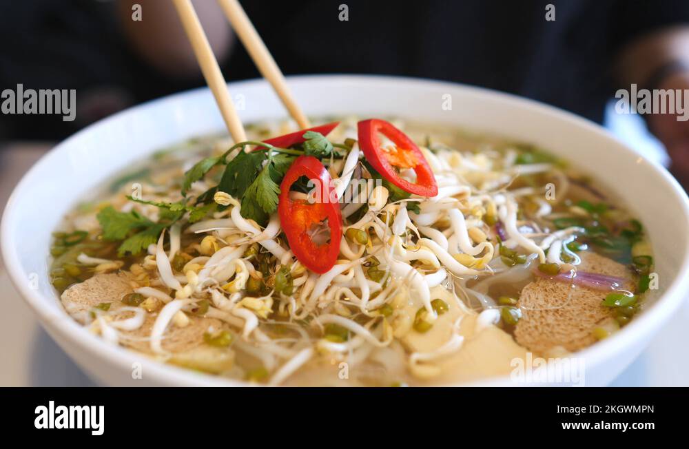 Traditional vietnamese pho noodle soup Stock Videos & Footage - HD and