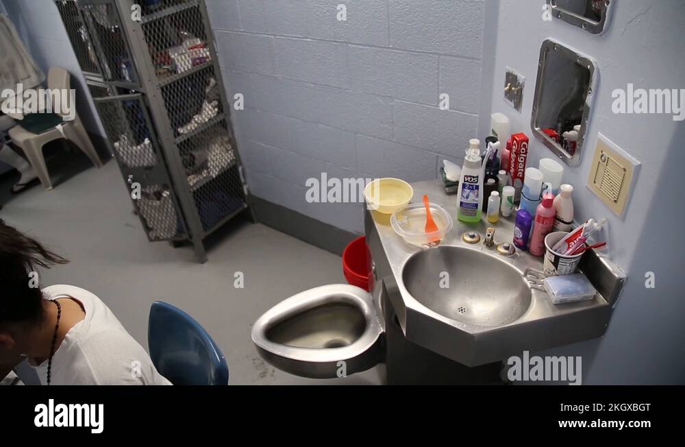Transgender female inmates inside cell at Cibola Detention Center, New