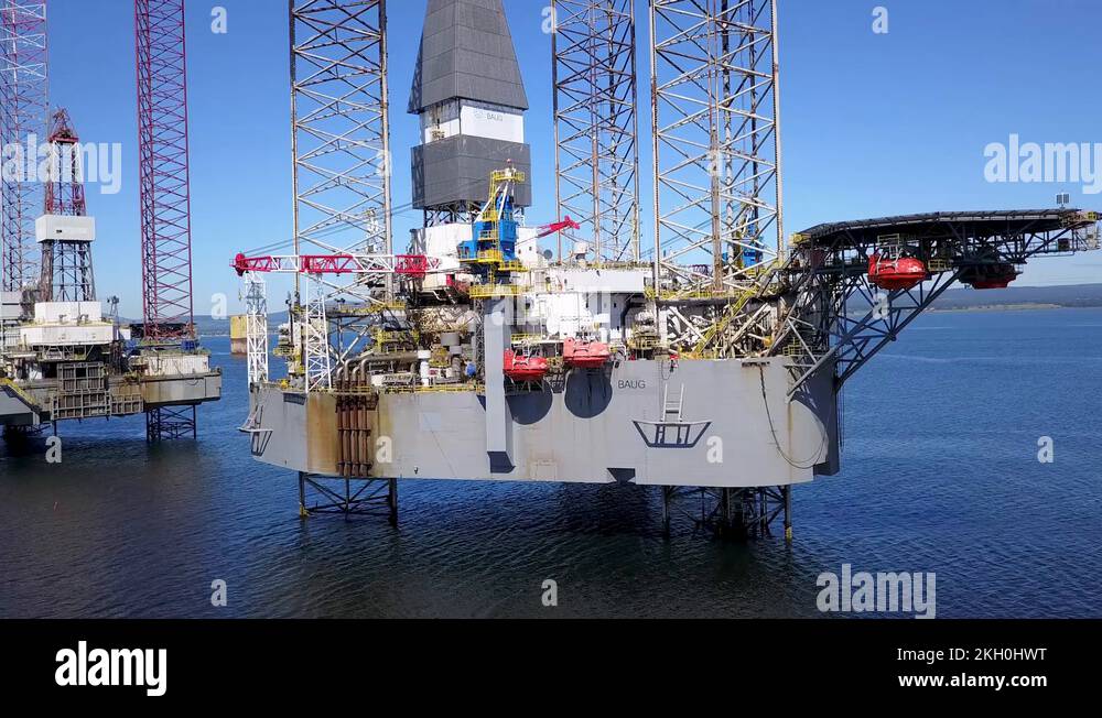 Oil Rig Clips Oil rig and scotland and drill Stock Videos & Footage - HD and 4K Video ...