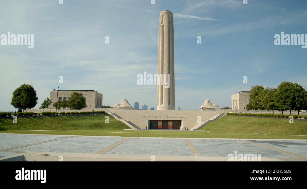 The Kansas City National World War 1 Museum and Monument, 4K Stock Video Footage Alamy