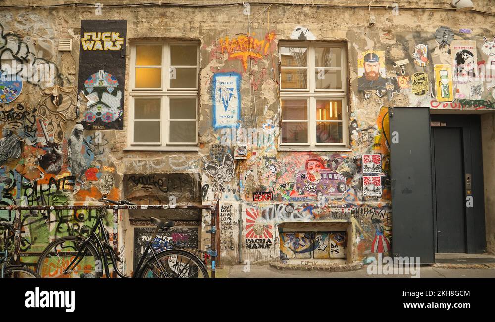 Covered in street art and graffiti Stock Videos & Footage - HD and 4K ...