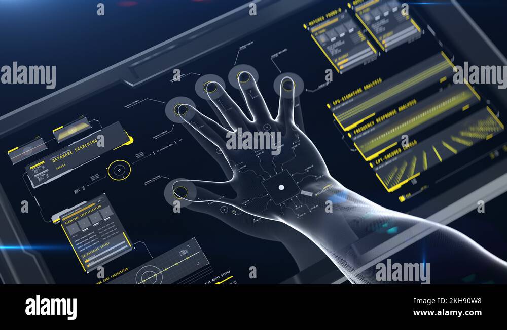 Virtual fingerprint Stock Videos & Footage HD and 4K Video Clips Alamy