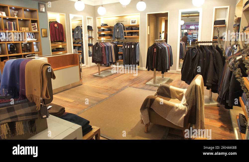 Men's store interior Stock Videos & Footage - HD and 4K Video Clips - Alamy