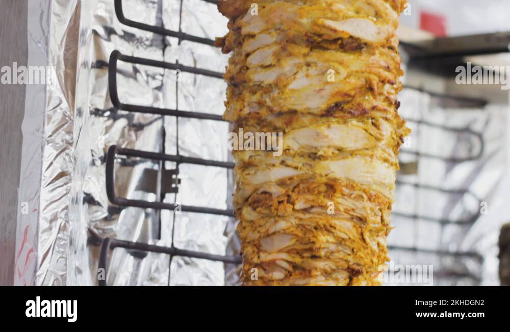 Doner kebab skewered lamb Stock Videos & Footage - HD and 4K Video ...