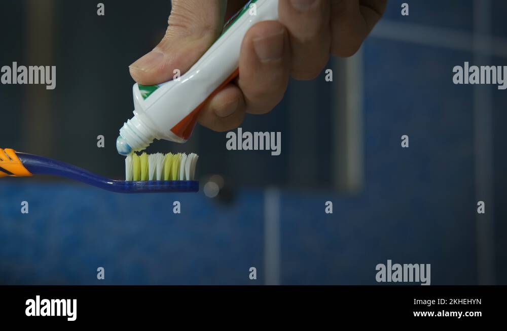 Squeeze of toothpaste Stock Videos & Footage HD and 4K Video Clips