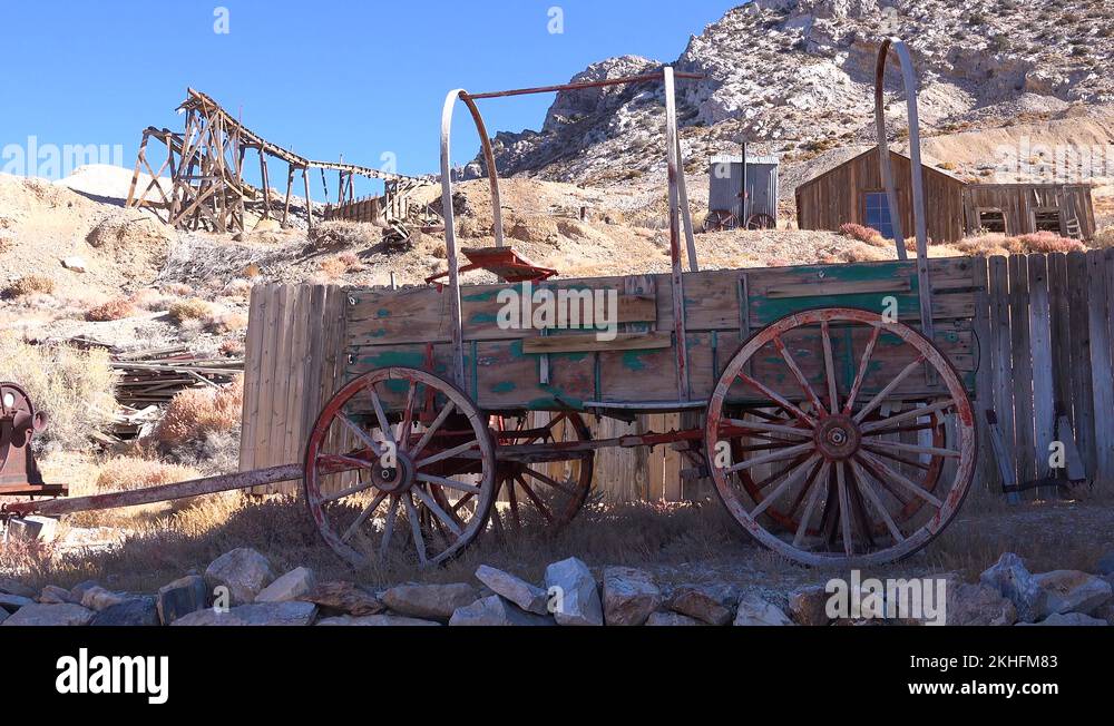2019 establishing of Cerro Gordo ghost town in the mountains above