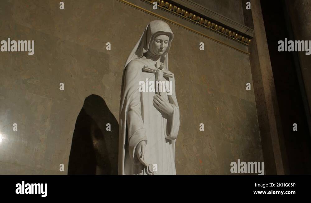 Statue of st therese of lisieux Stock Videos & Footage - HD and 4K ...