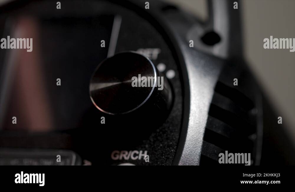 Turning on lights for photography and video work. Adjusting the