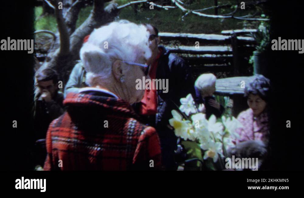 MAINE USA1971 The Guide Explain The Flowers Nature And Benefits And Guide Stock Video Footage