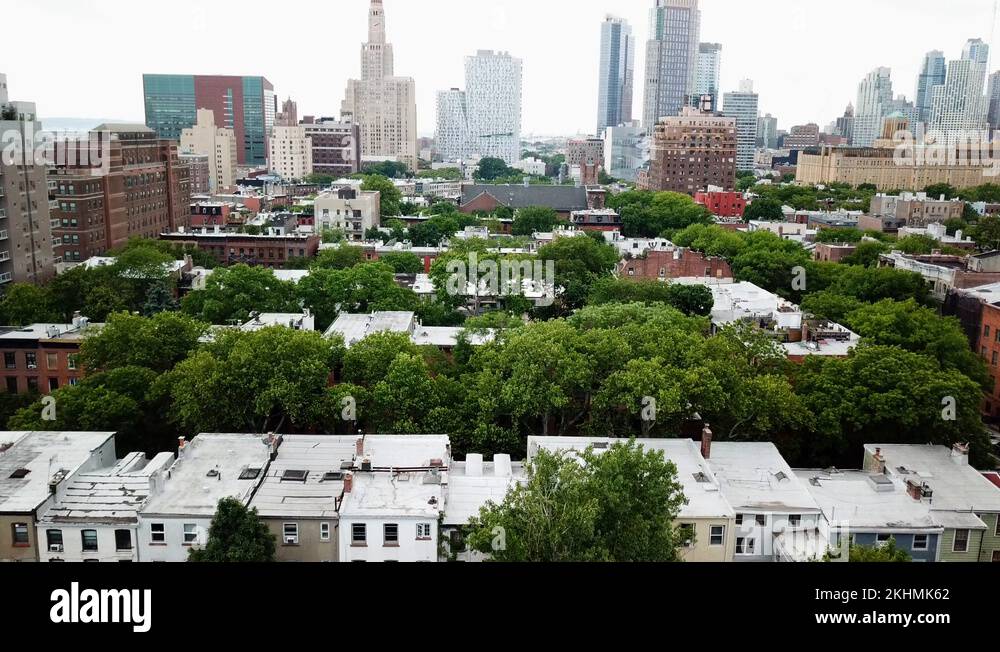 Brooklyn Neighborhoods in the Foreground Downtown Brooklyn Skyline