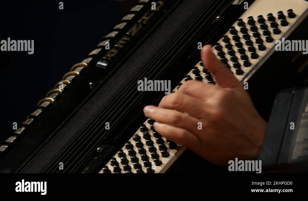 Musician playing accordion in Mumbai, India Stock Video Footage Alamy