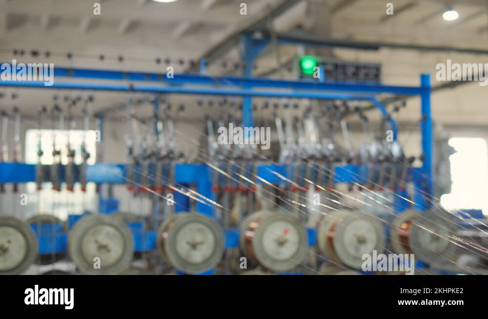 Copper winding Wire Manufacturing Process. Electric cable production