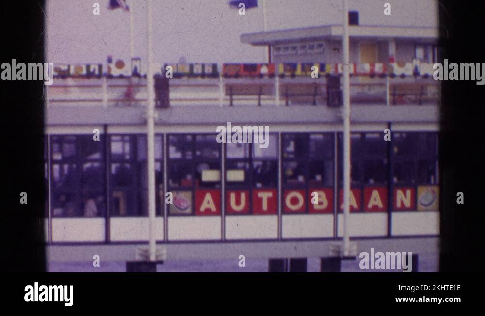 GERMANY1961 A Look At The Autobahn Stock Video Footage Alamy