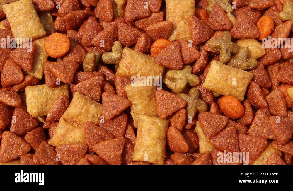 dog food background rotate Stock Video Footage Alamy