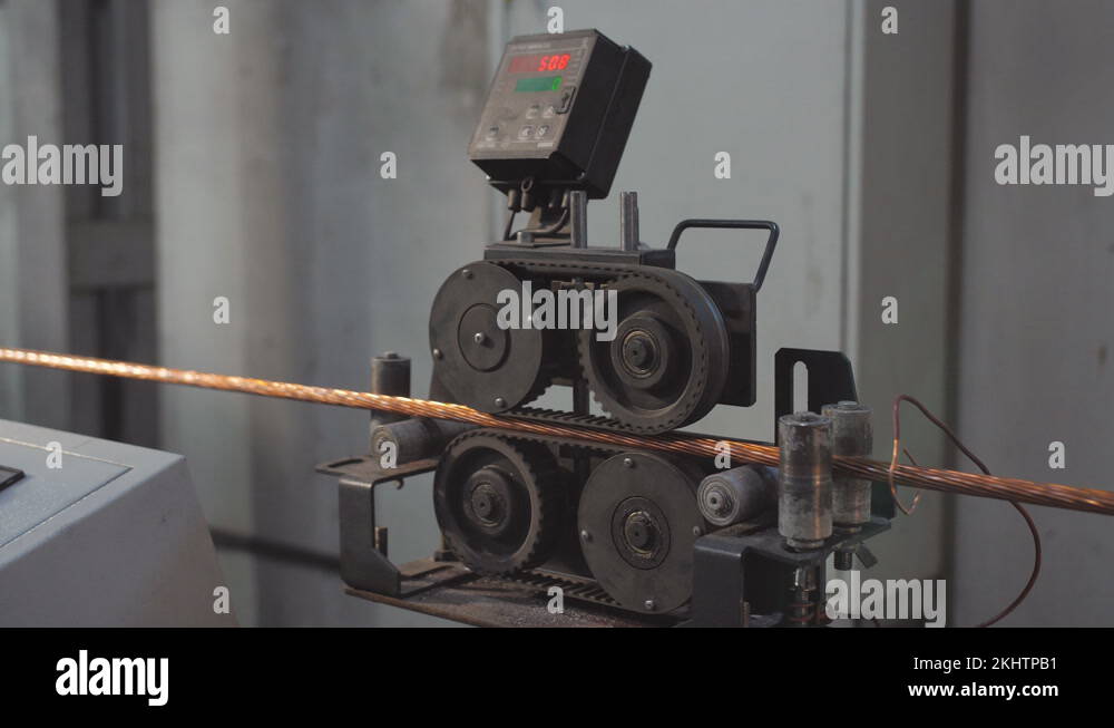 The manufacturing process of electrical cable made from copper wire