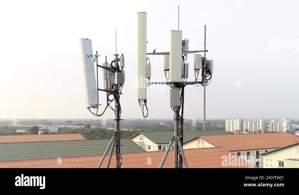Rooftop telecommunication equipment Stock Videos & Footage - HD and 4K ...