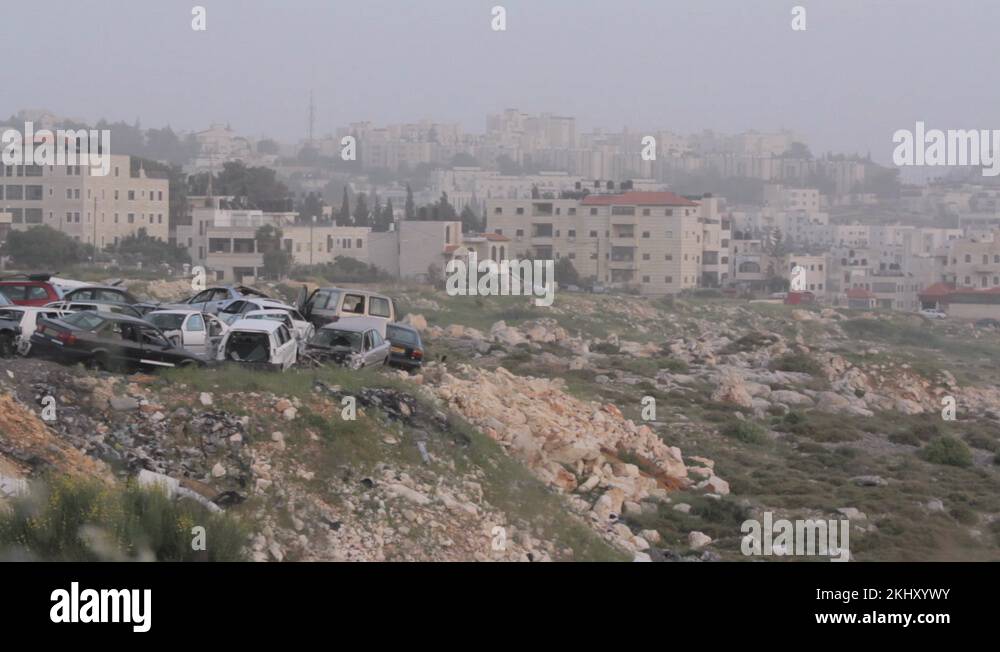 Palestinian side, West Bank, Gaza, Palestinian, Side, Israel Stock