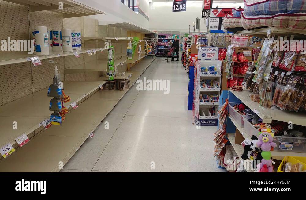 Grocery store empty shelves Stock Videos & Footage HD and 4K Video