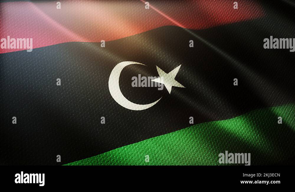 Libyan republic flag Stock Videos & Footage - HD and 4K Video Clips - Alamy