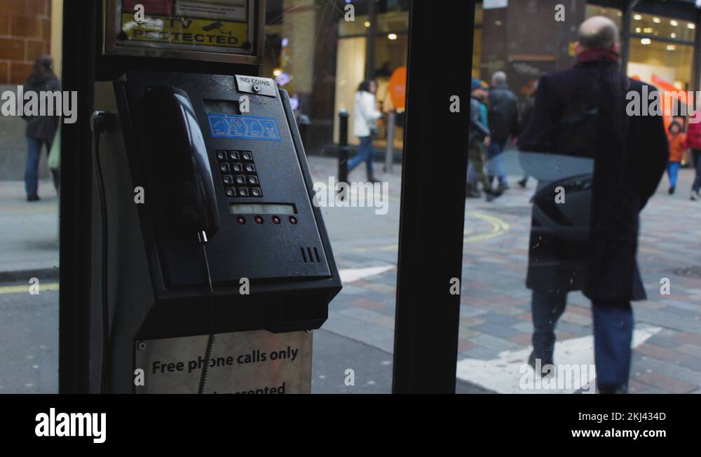 Black telephone box Stock Videos & Footage HD and 4K Video Clips Alamy