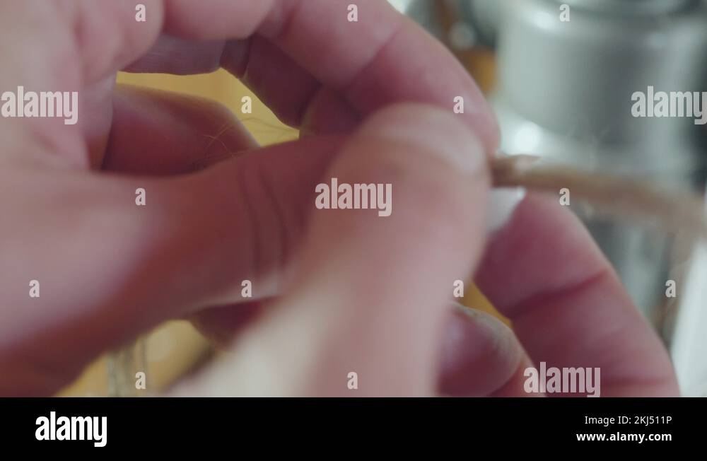 Installation of water pipes in the wall for the builtin. outdated flax