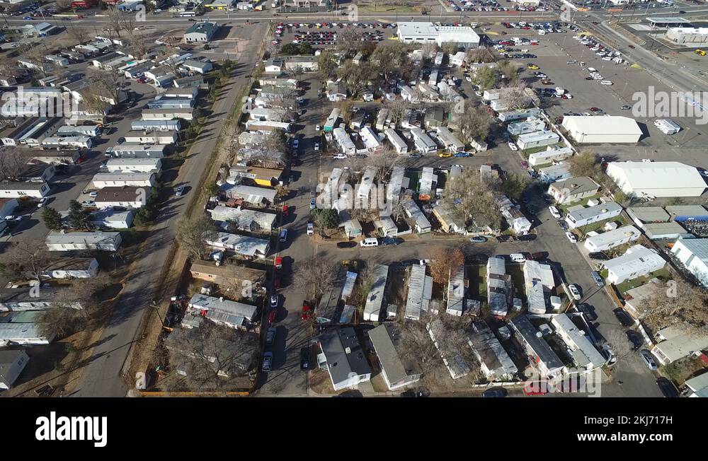WESTMINSTER COLORADO2016 An Open Area Filled With Trailers Buildings