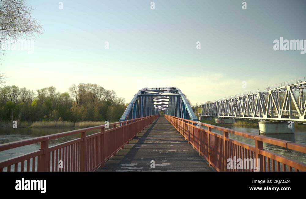 Red bridge railings Stock Videos & Footage - HD and 4K Video Clips - Alamy
