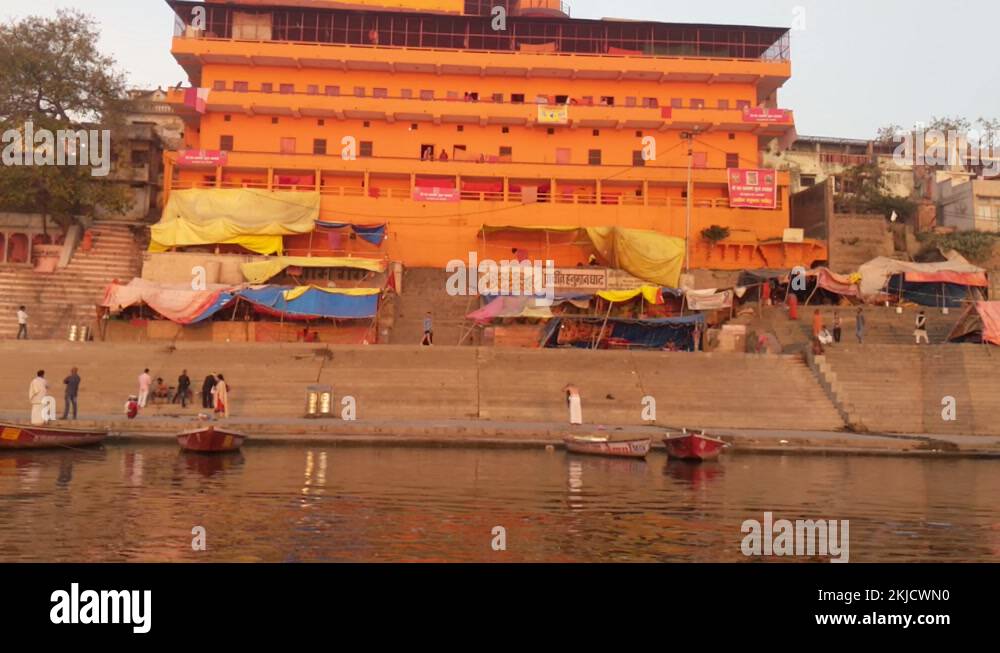 Ghats varanasi benares Stock Videos & Footage HD and 4K Video Clips