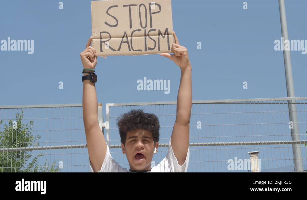 Child holding stop sign african Stock Videos & Footage - HD and 4K