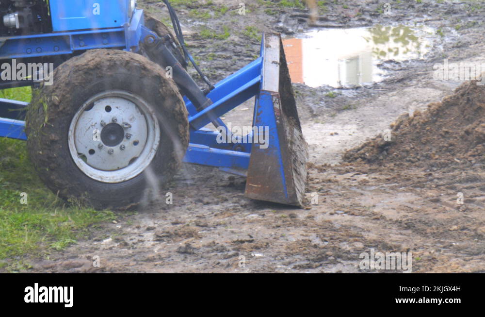 A tractor with a bucket Stock Videos & Footage HD and 4K Video Clips