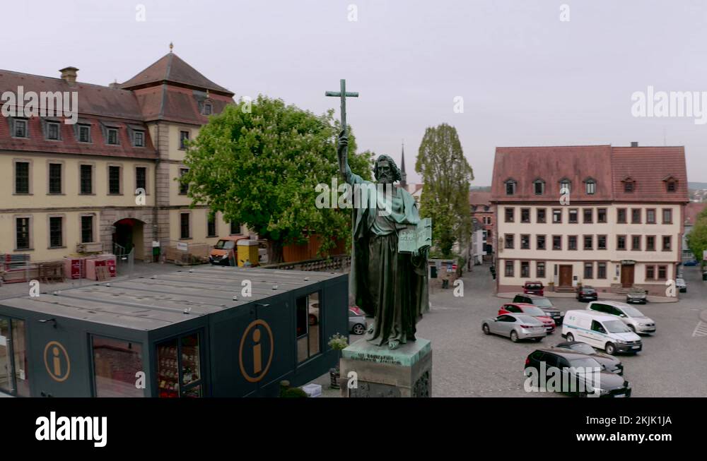 Statue of saint boniface Stock Videos & Footage HD and 4K Video Clips