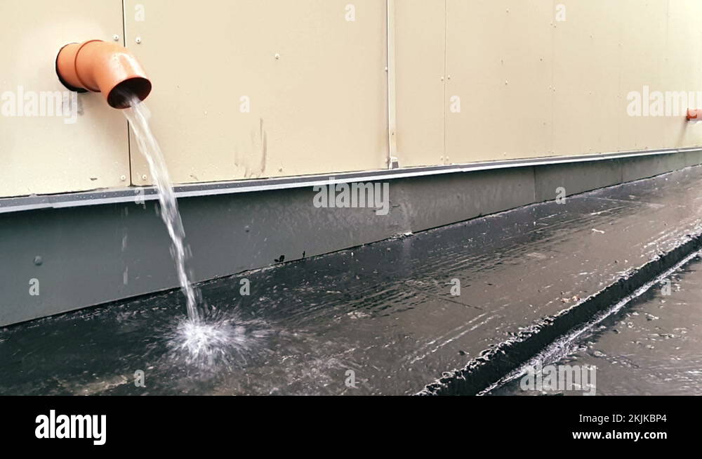 Water pouring through the roof Stock Videos & Footage HD and 4K Video