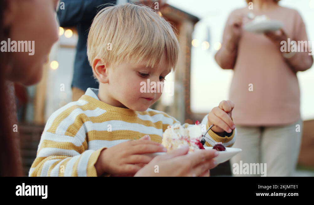 Kid birthday party food parent Stock Videos & Footage - HD and 4K Video
