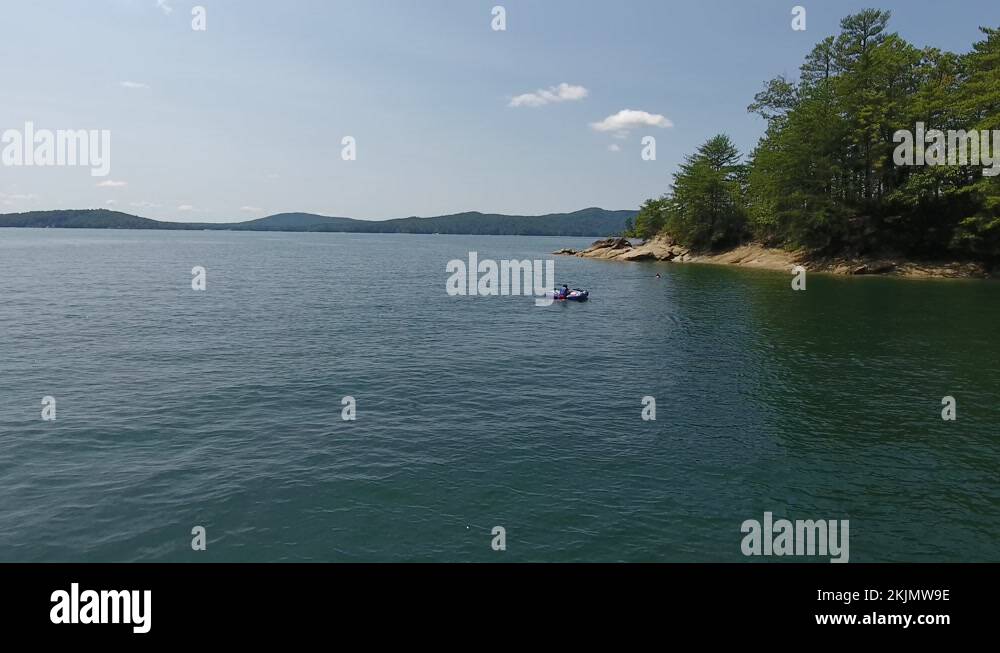 Little boys swimming at lake Stock Videos & Footage HD and 4K Video